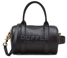 Marc Jacobs The Leather Mini Duffle Black Marc Jacobs The Leather Mini Duffle Black