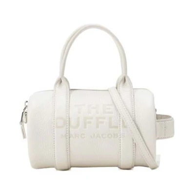 Marc Jacobs The Leather Mini Duffle White