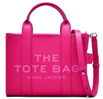 Marc Jacobs The Leather Small Tote Bag Hot Pink Marc Jacobs The Leather Small Tote Bag Hot Pink
