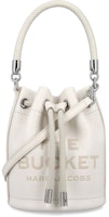 Marc Jacobs The Micro Bucket Handbag Cotton Silver Marc Jacobs The Micro Bucket Handbag Cotton Silver