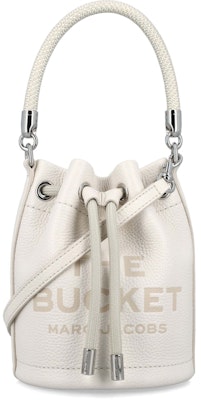 马克·雅可布斯 小号水桶包 棉 银色 Buy 马克·雅可布斯 小号水桶包 棉 银色