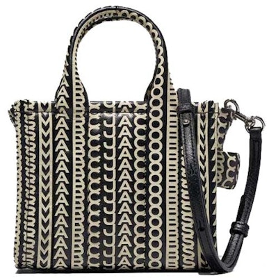 馬克雅各布斯 黑白雙色皮革微型手提包 Buy 馬克雅各布斯 黑白雙色皮革微型手提包