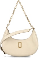 Marc Jacobs The Small Curve Shoulder Bag Cloud White Marc Jacobs The Small Curve Shoulder Bag Cloud White
