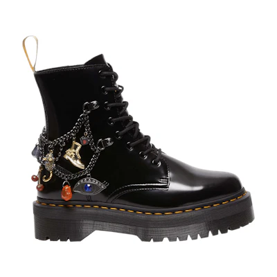 Marc Jacobs Dr. Martens Jadon Smooth Leather Platform Boot 'Black'