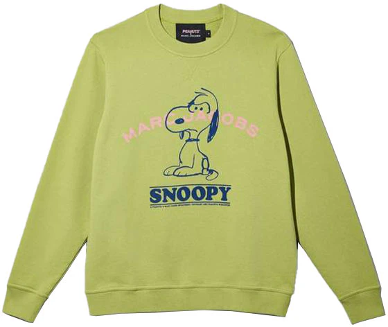 marc-jacobs-x-peanuts-fw-21-cartoon-graphic-sweatshirt-unisex-green-c604-p23-pf-21-322