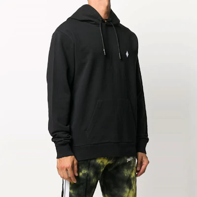 Marcelo Burlon 黑色刺绣Logo连帽卫衣 CMBB007E20FLE0111001 Lookbook Marcelo Burlon 黑色刺绣Logo连帽卫衣 CMBB007E20FLE0111001