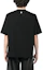 Shop Marcelo Burlon Camiseta Negra Oversize con Diseño de Letra y Hongos. CMAA054S23JER0051001