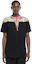 Cheap Camiseta Marcelo Burlon Negra con Estampado de Alas Fluorescentes. CMAA018R20JER0081040