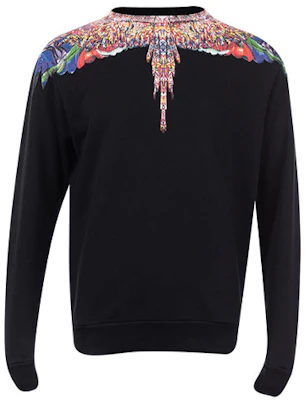 马塞洛·伯龙黑色图案印花圆领卫衣 CMBA009F19506022IW1088 Order 马塞洛·伯龙黑色图案印花圆领卫衣 CMBA009F19506022IW1088