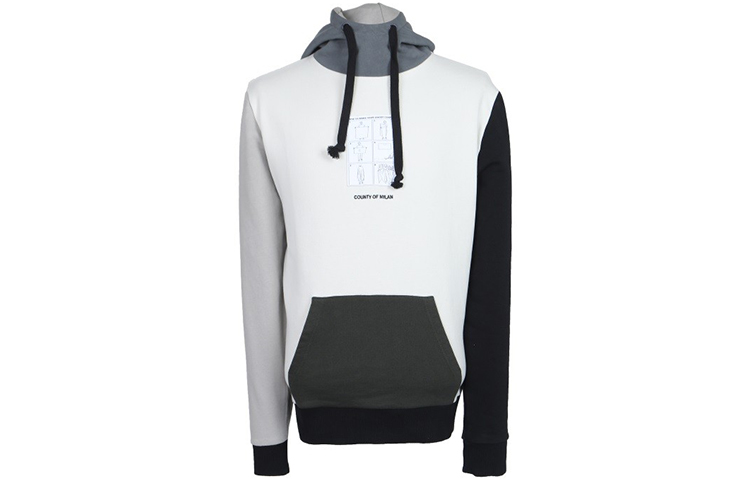 Marcelo Burlon Colorblock Pattern Zip-Up Stand Collar Jacket Men Colorblock CMED029G21FAB0014530