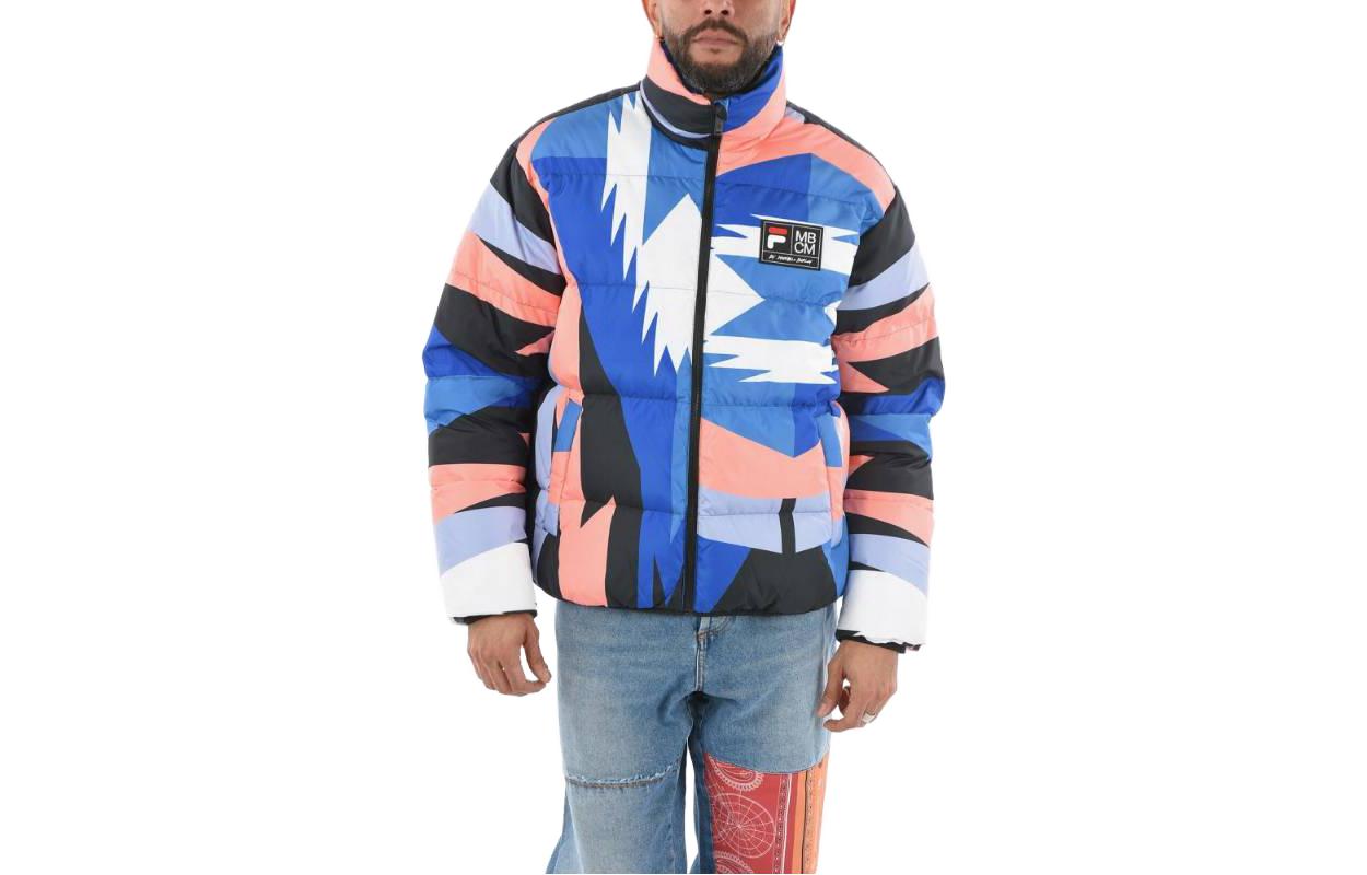 Marcelo Burlon Colorblock Plaid Zip-Up Jacket Casual Long Sleeve CMED032F21FAB001-4906
