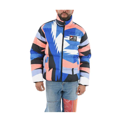 Marcelo Burlon Colorblock Plaid Zip-Up Jacket Casual Long Sleeve CMED032F21FAB001-4906