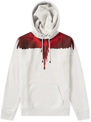 Marcelo Burlon County Milan Hoodie Abu-Abu Graphic Print Pullover. CMBB007E185060010620 Order Marcelo Burlon County Milan Hoodie Abu-Abu Graphic Print Pullover. CMBB007E185060010620
