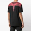 Shop Marcelo Burlon County Milan 黑色紅翼印花短袖T恤 CMAA018S190010221088