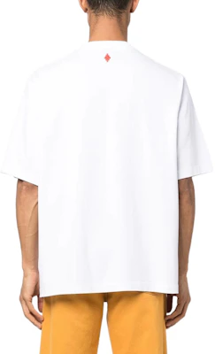 マルセロバーロン カウンティ ミラン フェザー プリント 白 クルーネック Tシャツ メンズ SS23 CMAA054C99JER0030109 Shop マルセロバーロン カウンティ ミラン フェザー プリント 白 クルーネック Tシャツ メンズ SS23 CMAA054C99JER0030109