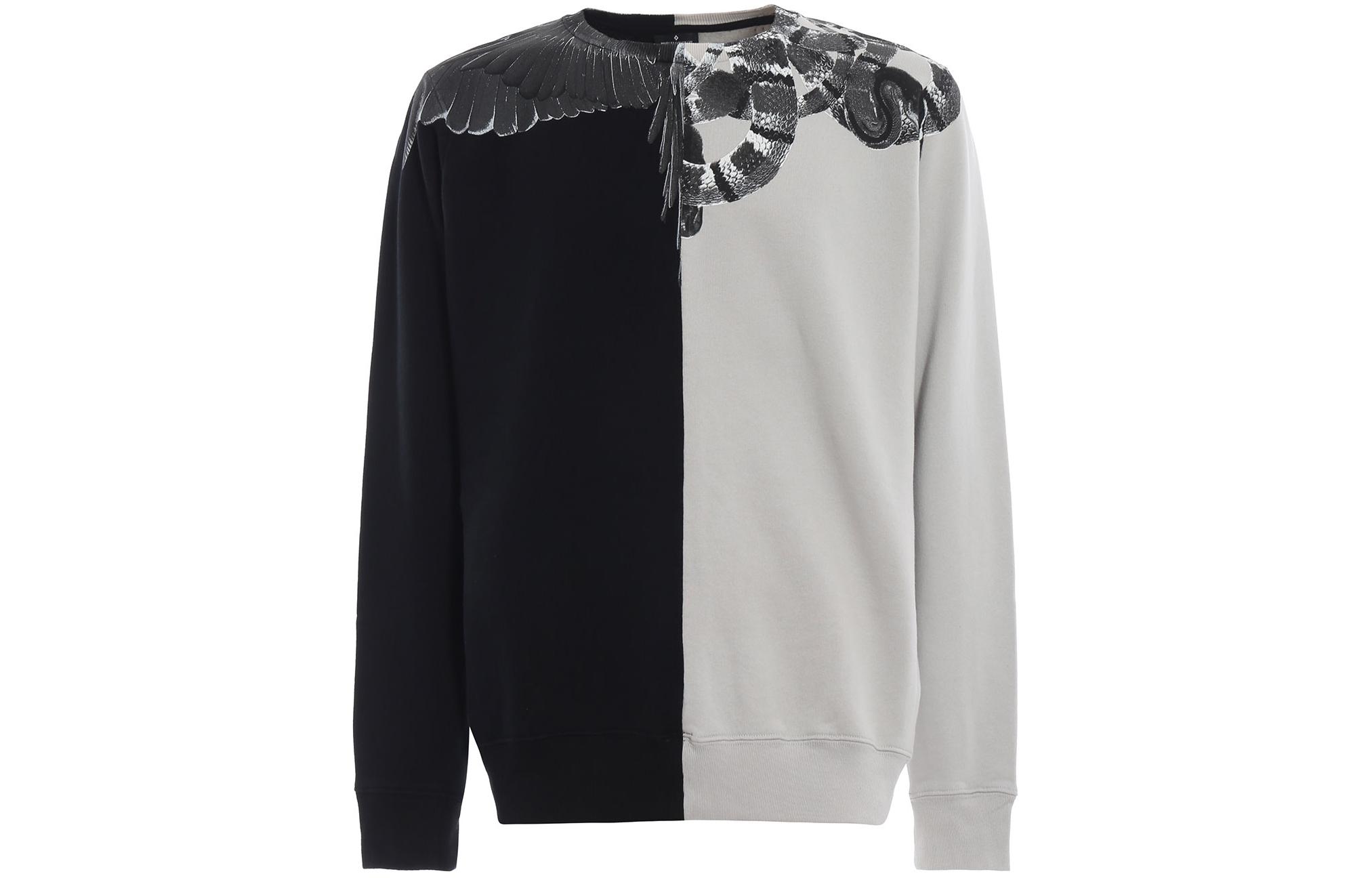 Marcelo Burlon County of Milan  Animal Print Long Sleeve T-Shirt Light Grey CMBA009E185060020606 圖 2