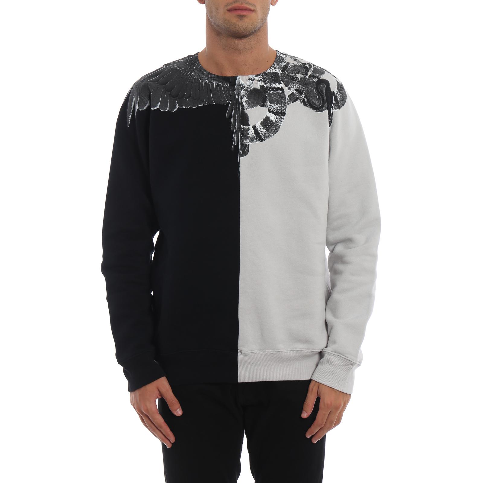 Marcelo Burlon County of Milan  Animal Print Long Sleeve T-Shirt Light Grey CMBA009E185060020606 圖 4
