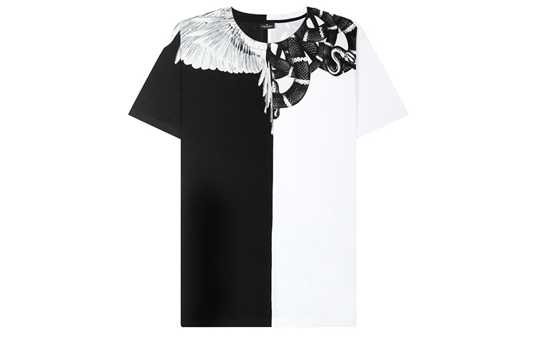 Order Marcelo Burlon County of Milan Kaos Crewneck Motif Animal Print Patchwork CMAA018S180010080188