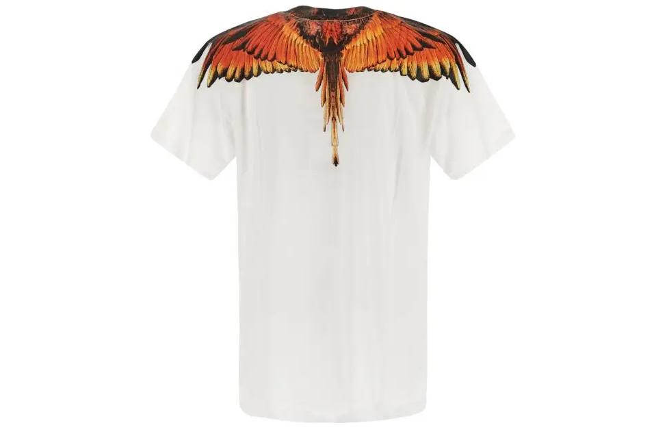 Lookbook マルセロ・ブロン カウンティ・オブ・ミラン ウィングプリント クルーネックTシャツ CMAA018F22JER0010126