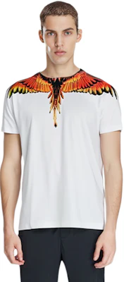 マルセロ・ブロン カウンティ・オブ・ミラン ウィングプリント クルーネックTシャツ CMAA018F22JER0010126 Shop マルセロ・ブロン カウンティ・オブ・ミラン ウィングプリント クルーネックTシャツ CMAA018F22JER0010126