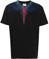 Marcelo Burlon County of Milan Bezier Wings Graphic Tee CMAA018R21JER0041045 Marcelo Burlon County of Milan Bezier Wings Graphic Tee CMAA018R21JER0041045