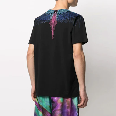 马塞洛·伯伦 米兰郡 贝齐尔翅膀图案T恤 CMAA018R21JER0041045 Shop 马塞洛·伯伦 米兰郡 贝齐尔翅膀图案T恤 CMAA018R21JER0041045