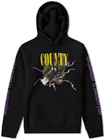 Marcelo Burlon County of Milan Black Animal Print Hoodie CMBB007E185060071088 Marcelo Burlon County of Milan Black Animal Print Hoodie CMBB007E185060071088