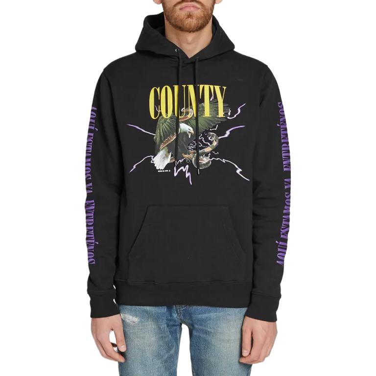 Purchase マルセロバーロン カウンティオブミラン ブラック アニマルプリント パーカー CMBB007E185060071088