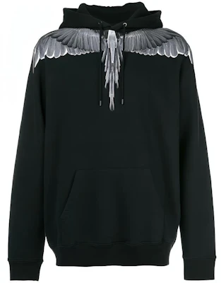 Marcelo Burlon County of Milan Sweater Hitam Katun Cetak Pullover CMBB007E185060011010 Order Marcelo Burlon County of Milan Sweater Hitam Katun Cetak Pullover CMBB007E185060011010