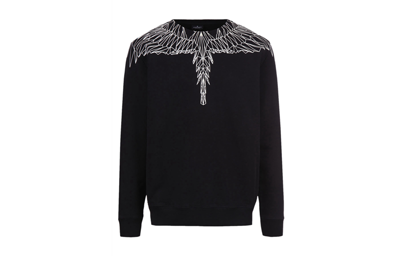 Marcelo Burlon County of Milan Colorblock Pattern Half-Zip Hoodie Jacket CMEO009S22FAB0012518