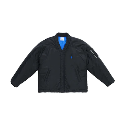 Marcelo Burlon County of Milan FW24 Black Wing Print Hoodie Men’s Long Sleeve CMBB007F24FLE0011040