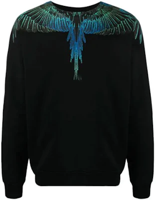 Marcelo Burlon County of Milan SS21 漸層翅膀連帽上衣 黑色 (). CMBA009R21FLE0011069 Order Marcelo Burlon County of Milan SS21 漸層翅膀連帽上衣 黑色 (). CMBA009R21FLE0011069