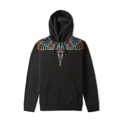 Marcelo Burlon County of Milan SS23 Graphic Print Crewneck Sweatshirt Black Men CMBA009S170680631088