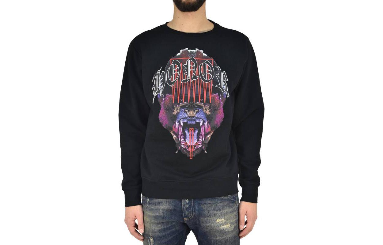 Marcelo Burlon County of Milan SS23 Logo Print Hoodie Green CMBB040C99FLE0015601