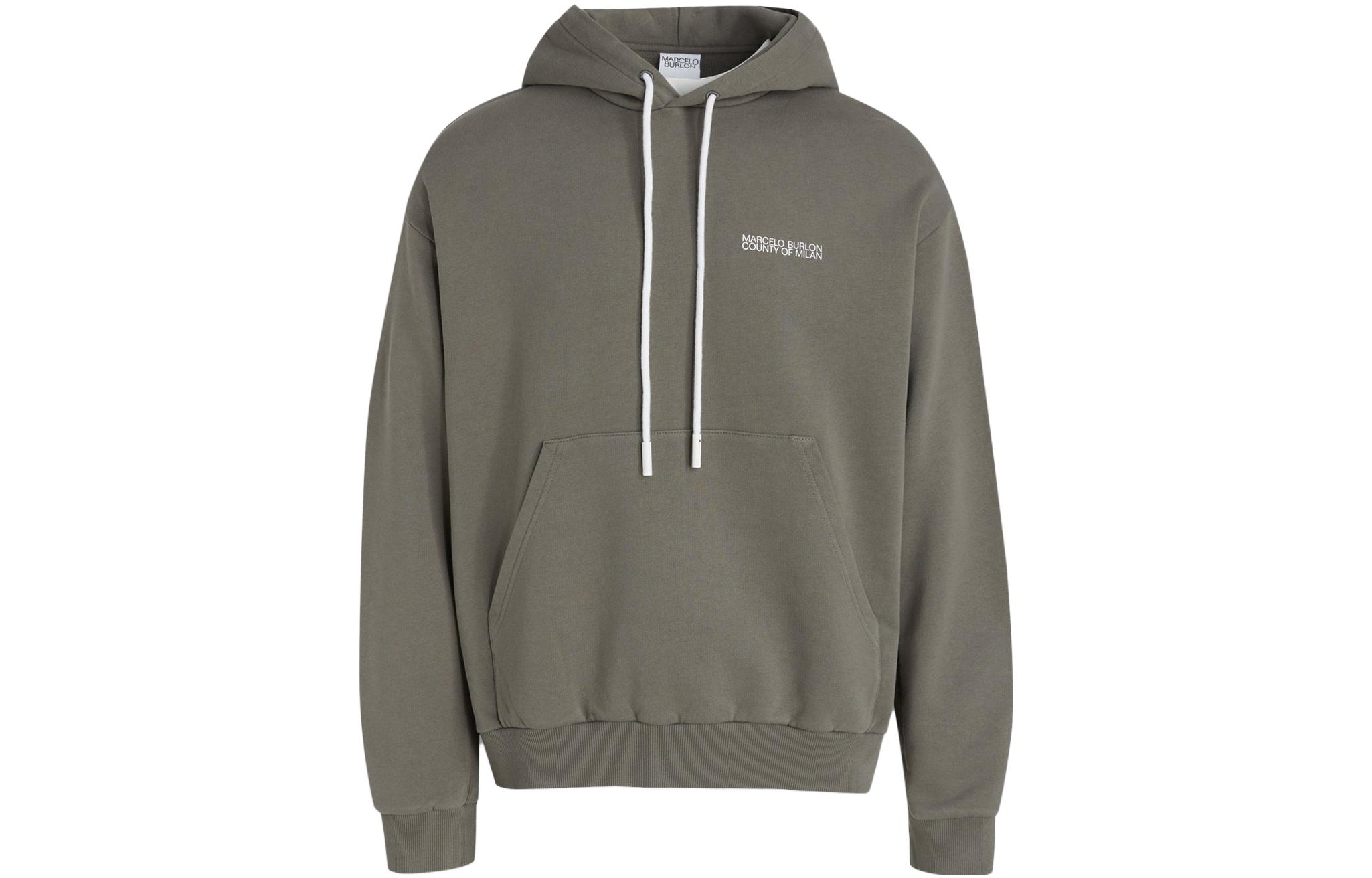 Marcelo Burlon County of Milan SS23 Yellow Logo Print Hoodie CMBB007S23FLE0042025