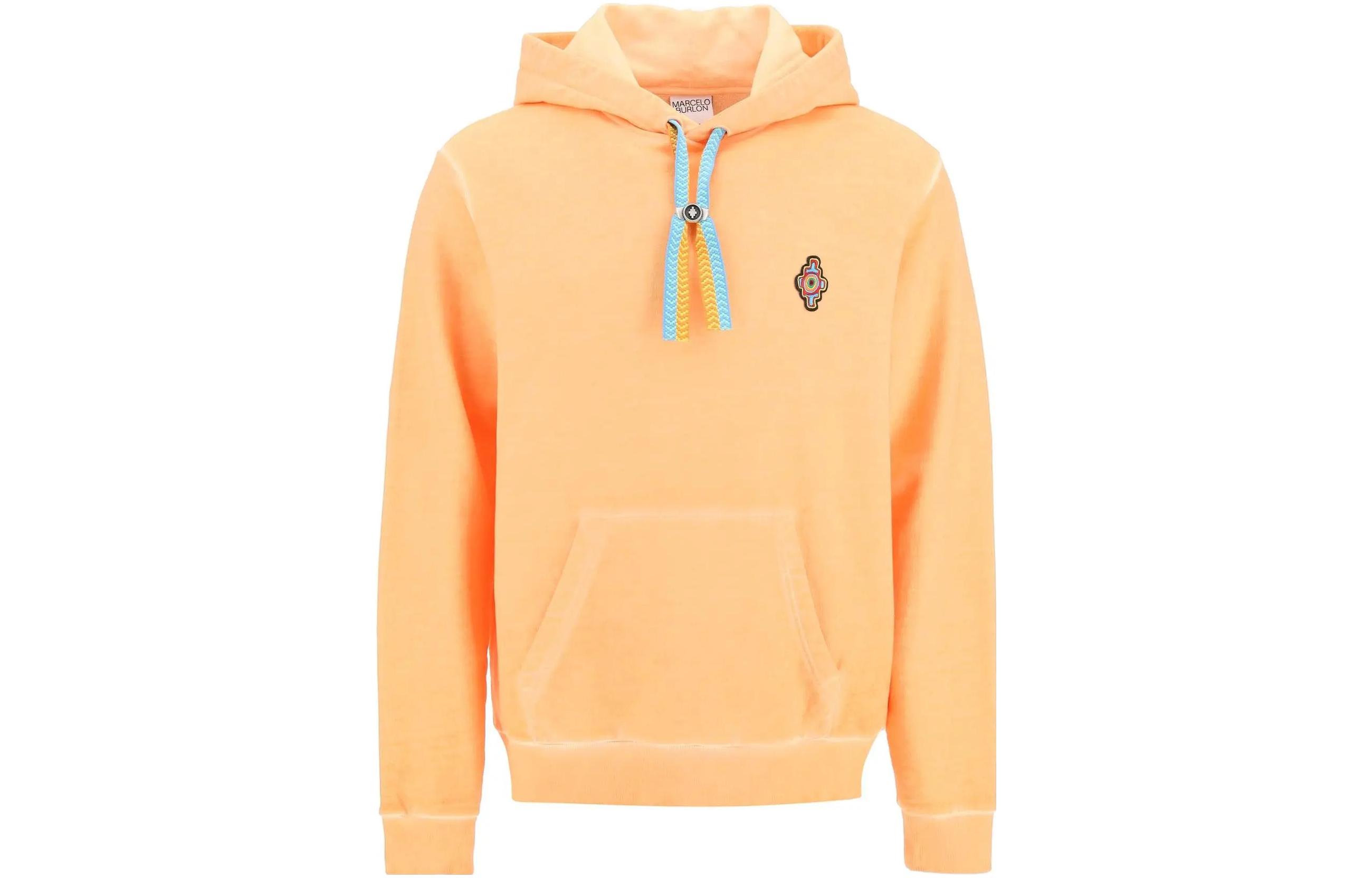 Marcelo Burlon County of Milan SS24 Embroidered Crewneck Sweatshirt Black CMBA009S24FLE0041084-BLACK