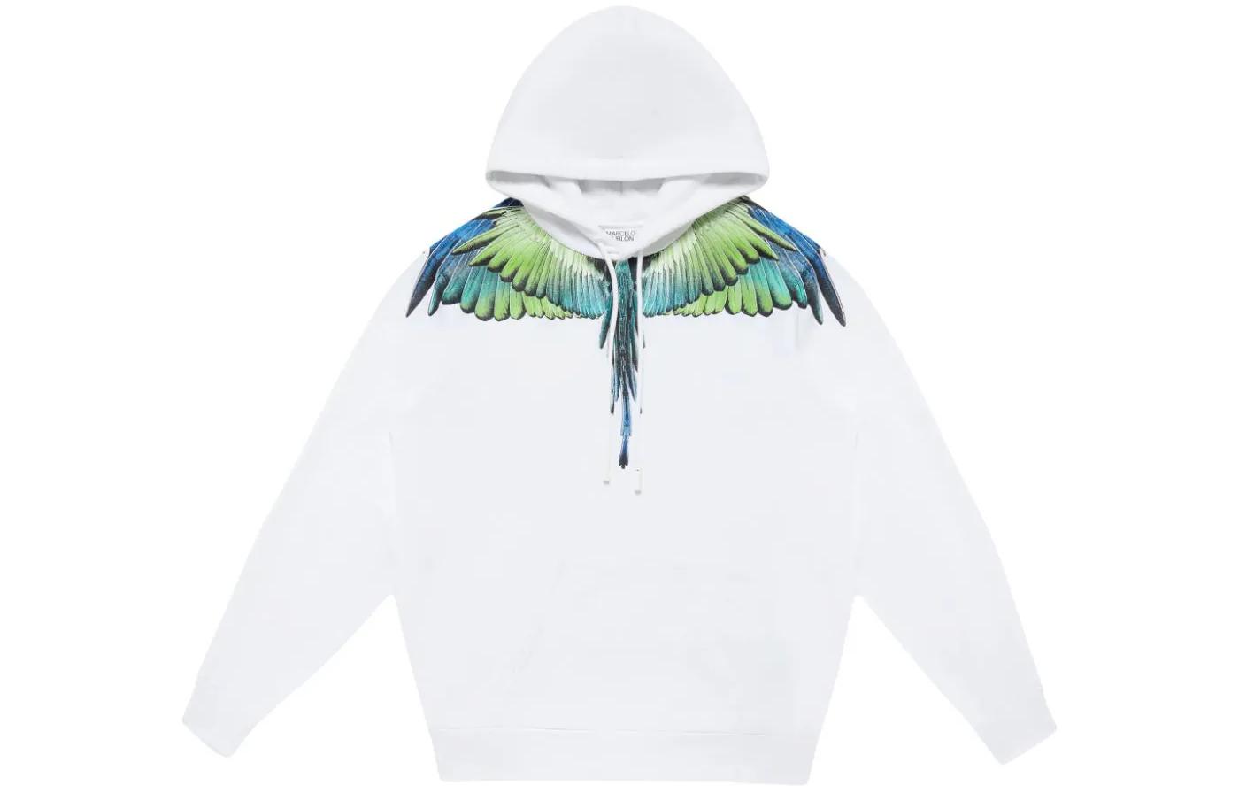 Marcelo Burlon County of Milan SS24 Patterned Jacquard Crewneck Sweatshirt White CMHE038S24KNI0020C23-WHITE