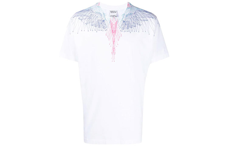 Order マルセロ・ブーロン ウィングプリント メンズカジュアルスポーツTシャツ CMAA018R21JER0040145