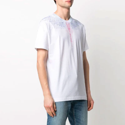 マルセロ・ブーロン ウィングプリント メンズカジュアルスポーツTシャツ CMAA018R21JER0040145 Shop マルセロ・ブーロン ウィングプリント メンズカジュアルスポーツTシャツ CMAA018R21JER0040145