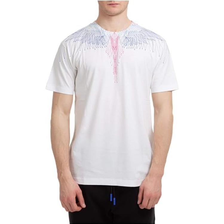 Details for マルセロ・ブーロン ウィングプリント メンズカジュアルスポーツTシャツ CMAA018R21JER0040145