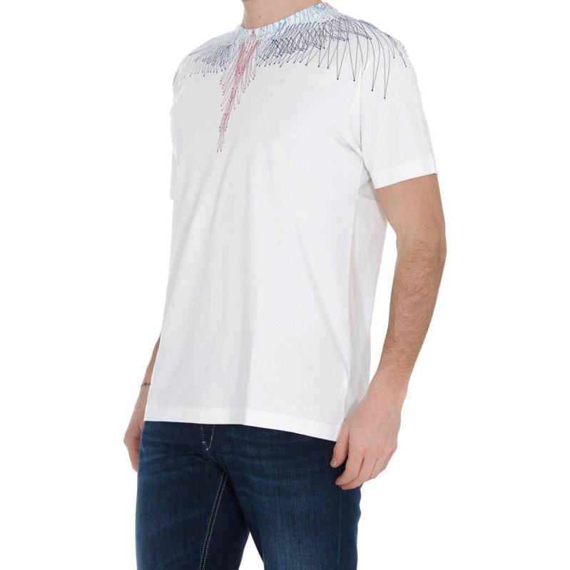 Sizing マルセロ・ブーロン ウィングプリント メンズカジュアルスポーツTシャツ CMAA018R21JER0040145