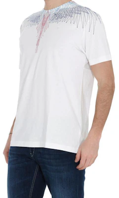 マルセロ・ブーロン ウィングプリント メンズカジュアルスポーツTシャツ CMAA018R21JER0040145 Sizing マルセロ・ブーロン ウィングプリント メンズカジュアルスポーツTシャツ CMAA018R21JER0040145