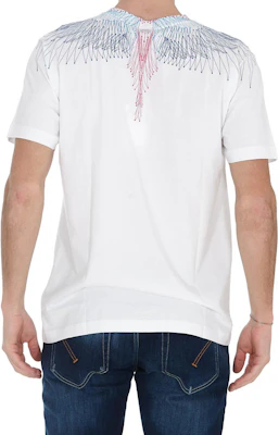 マルセロ・ブーロン ウィングプリント メンズカジュアルスポーツTシャツ CMAA018R21JER0040145 1