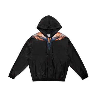Marcelo Burlon County of Milan Zip-Up Coach Jacket CMEM006S23FAB002-3034