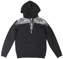 Marcelo Burlon County of Milan Wings Pullover Hoodie Black Men’s. CMBB007E20FLE0021007 Marcelo Burlon County of Milan Wings Pullover Hoodie Black Men’s. CMBB007E20FLE0021007