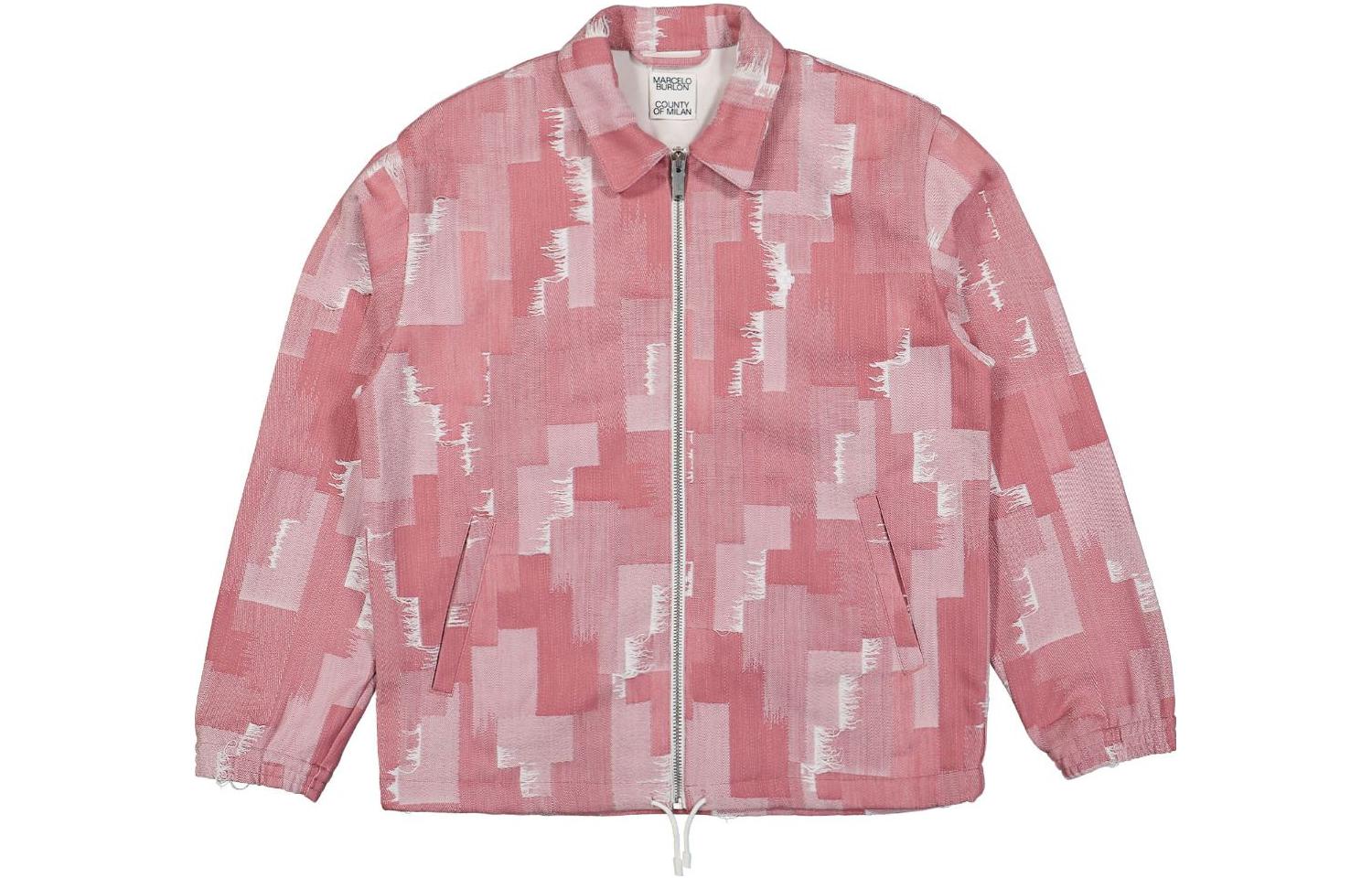 Marcelo Burlon County of Milan Zip-Up Hooded Jacket CMEB030S20FAB0011510