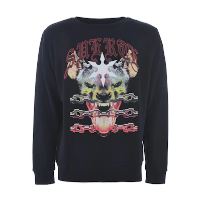 Marcelo Burlon County Windbreaker Jacket Black with Tape Detailing CMEB036S21FAB0011001