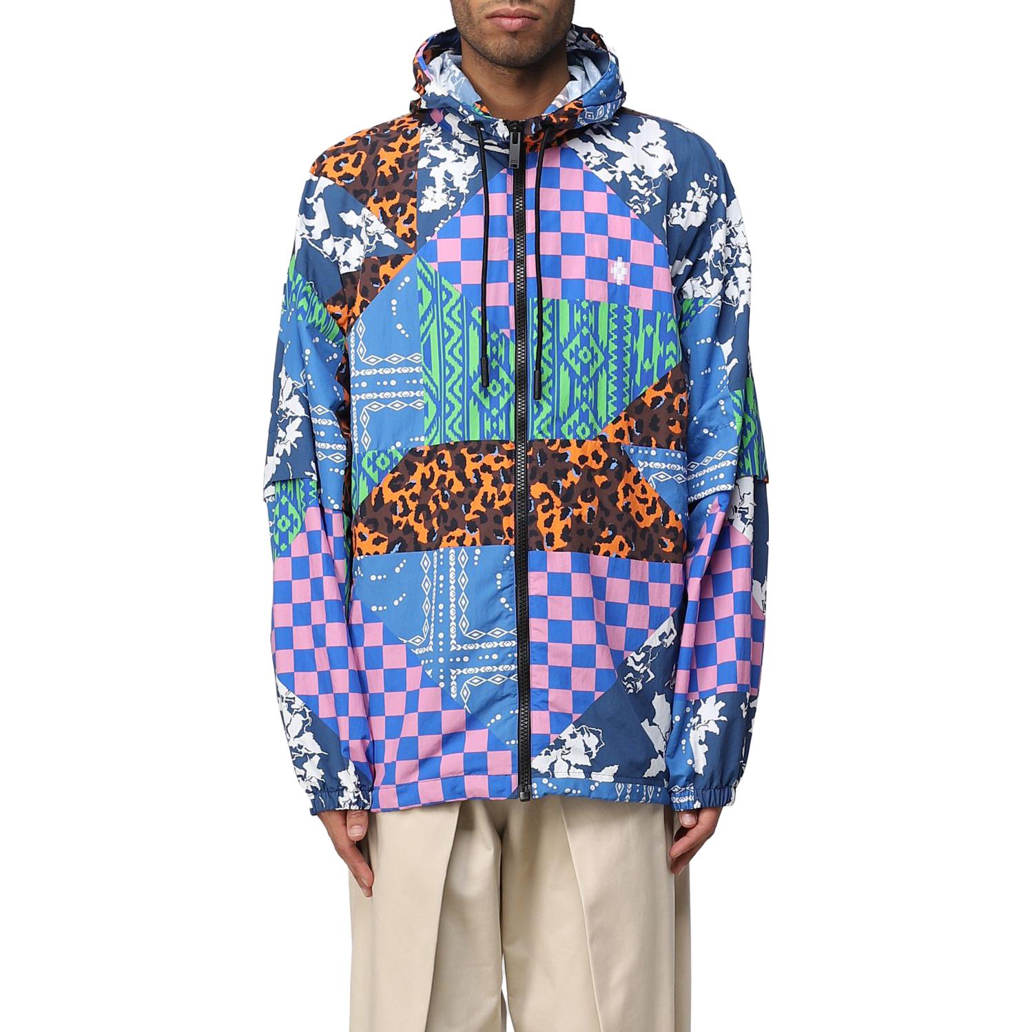 Marcelo Burlon Forest Wings Print Hoodie Black cmbb007r20fle0121055