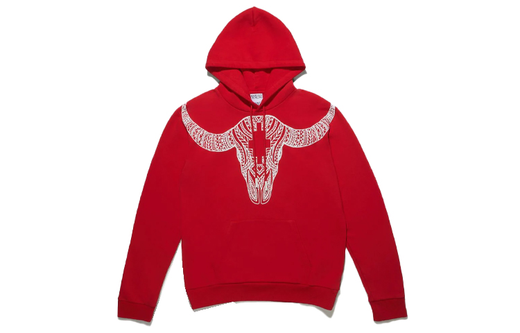 Marcelo Burlon FW21 County of Milan Black Hoodie Men CMBB007F21FLE0011040