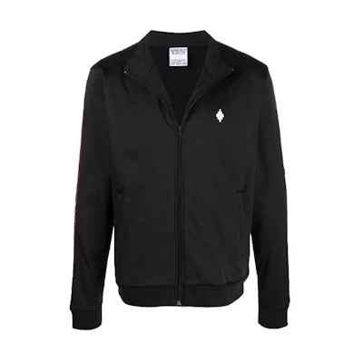 Marcelo Burlon FW21 Cross Logo Crewneck Pullover Sweatshirt Black () CMBA049F21FLE0041001